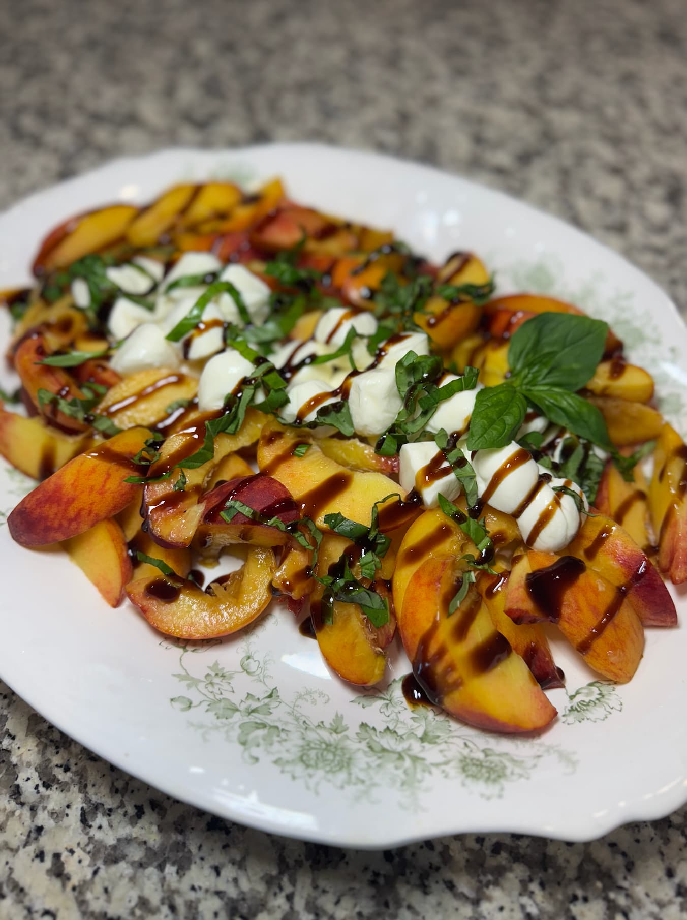 Peach Caprese Salad