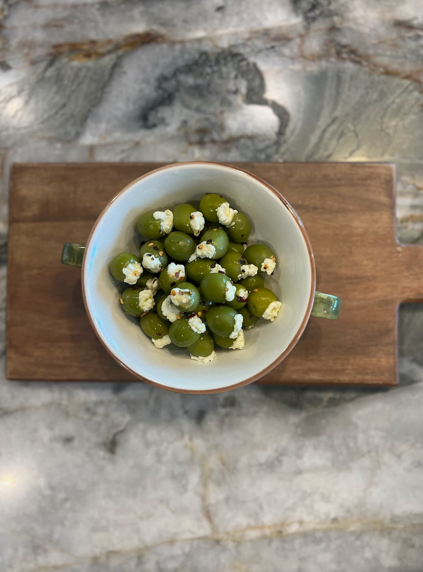 Whipped Feta with Olives