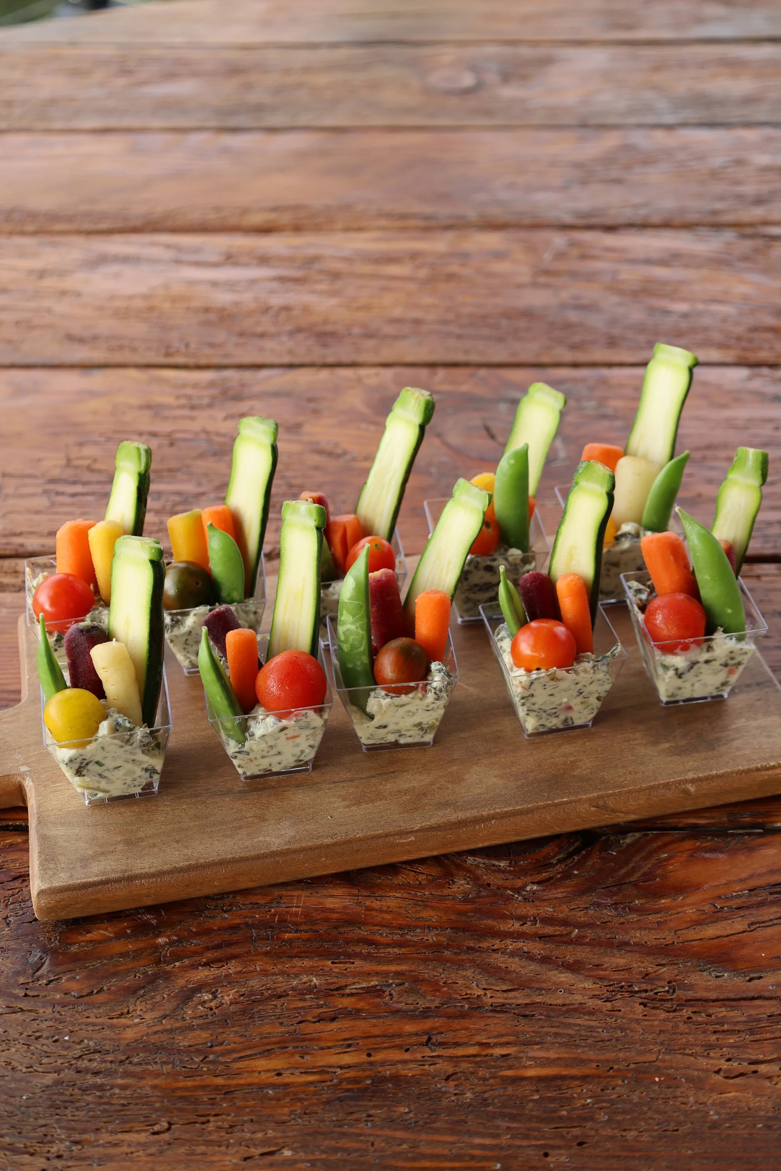 Veggie Dip Cups