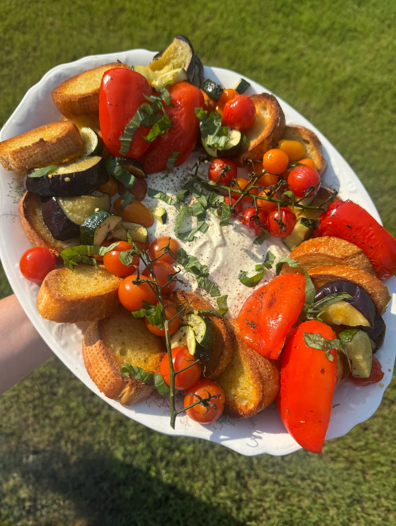 Whipped Ricotta & Roasted Veggies